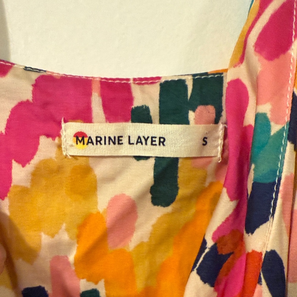 Marine Layer Emma Wrap Dress - Picture 6 of 8